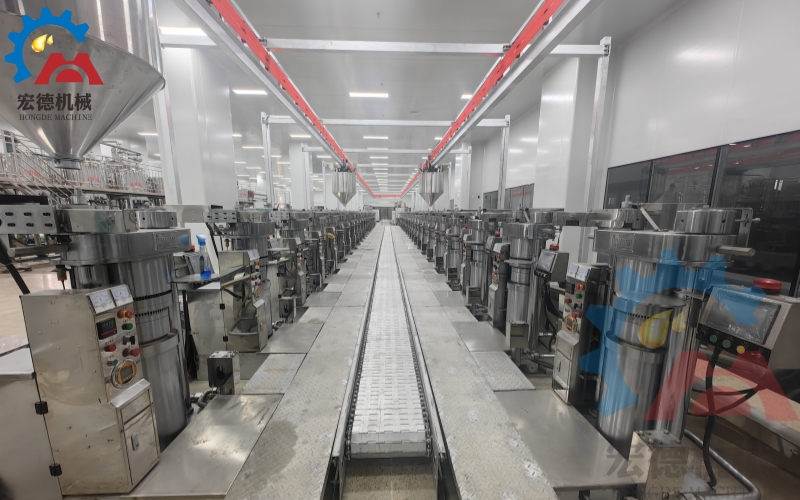 宏德全自動液壓榨油機